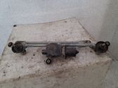 Front wiper linkage and motor