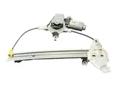 Rear door window regulator with motor