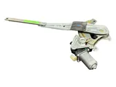 Rear door window regulator with motor