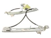 Front door window regulator with motor
