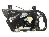 Front door window regulator with motor