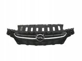 Front bumper upper radiator grill