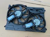 Radiator cooling fan shroud