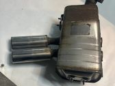 Rear muffler/silencer tail pipe
