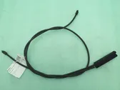 Engine bonnet/hood lock release cable