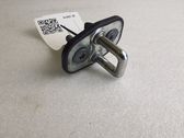 Rear door lock loop/hook striker
