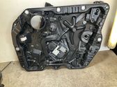 Front window lifting mechanism without motor