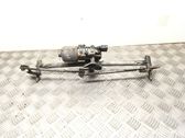 Tringlerie et moteur d'essuie-glace avant