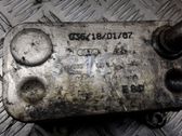 Engine oil radiator