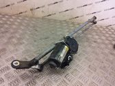 Front wiper linkage and motor