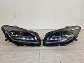 Headlights/headlamps set