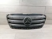 Front bumper upper radiator grill