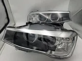 Headlights/headlamps set