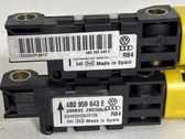 Airbag deployment crash/impact sensor