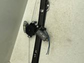Rear door window regulator with motor