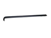 Sliding door middle rail
