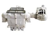 Interior heater climate box assembly