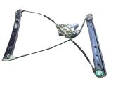 Front door window regulator with motor