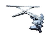 Front door window regulator with motor