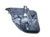 Rear window lifting mechanism without motor