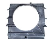 Radiator cooling fan shroud