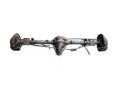Rear axle beam with reductor