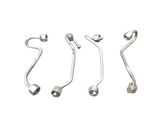 Fuel injector supply line/pipe