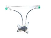Front door window regulator with motor