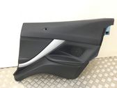 Rear door card panel trim