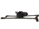 Front wiper linkage and motor