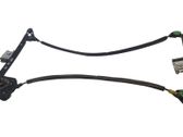 Rear door manual window regulator
