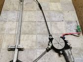 Rear door window regulator with motor