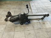 Front wiper linkage and motor