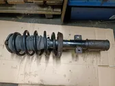 Front shock absorber with coil spring