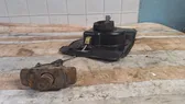 Spare wheel lifting winch