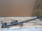 Front wiper linkage and motor