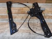 Front door window regulator with motor