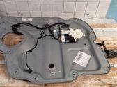 Rear window lifting mechanism without motor