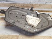 Rear door window regulator with motor