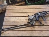 Front wiper linkage and motor