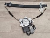 Front door window regulator with motor
