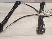 Front door window regulator with motor