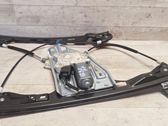 Front door window regulator with motor