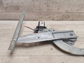 Rear door window regulator with motor
