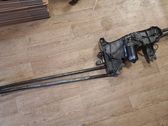 Front wiper linkage and motor