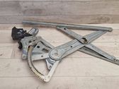 Rear door window regulator with motor
