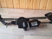 Front wiper linkage and motor