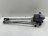 Front wiper linkage and motor