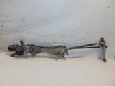 Front wiper linkage and motor