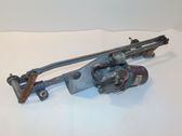 Front wiper linkage and motor